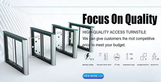 Αγορά Περιστροφική πόρτα Speed Gate με ένδειξη κατεύθυνσης και φώτα LED για σαφή εμφάνιση της κατάστασης διέλευσης και βελτίωση της εμπειρίας χρήστη online manufacture