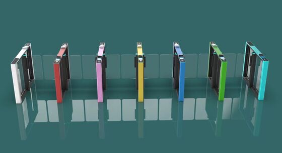 Αγορά Έγχρωμη Πύλη Ταχείας Περιστροφής Servo Motor Super Slim, Προσαρμόσιμου Χρώματος online manufacture