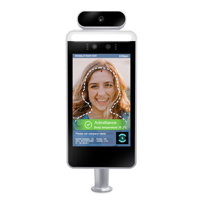 Αγορά FCC Απόσταση 150cm 8 ίντσες Αναγνώριση προσώπου υπέρυθρο θερμόμετρο online manufacture