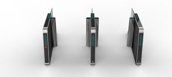 Καλή τιμή Πύλη περιστροφικών πυλών εμποδίων χτυπημάτων Fastlane αερολιμένων υπογείων με τον αναγνώστη καρτών σε απευθείας σύνδεση