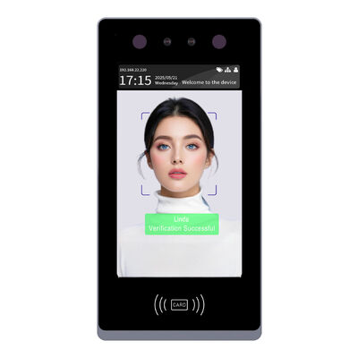 Καλή τιμή Σύστημα Χρονοπαρουσίας Βιομετρίας Οθόνης Αφής 7 Ιντσών και Τερματικό Αναγνώρισης Προσώπου και Εγκατάσταση σε Τοίχο / Πύλη σε απευθείας σύνδεση