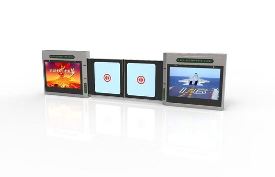 Καλή τιμή Ασφάλεια Επικεντρωμένες Πλατφόρμες Πύλες Ελέγχου με κατασκευή από ανοξείδωτο χάλυβα 304 και ρυθμιζόμενο πτερύγιο Χρόνος ανοίγματος για διαχείριση πλήθους σε απευθείας σύνδεση