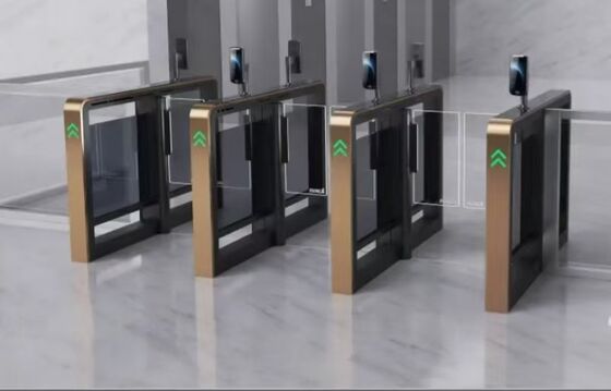 Καλή τιμή Περιστροφική πύλη ταχύτητας από ανοξείδωτο χάλυβα για ομαλή διέλευση GYM σε απευθείας σύνδεση
