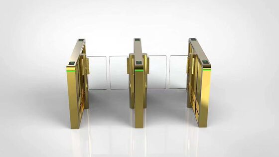 Καλή τιμή Χρυσαφένιο DC Motor 900mm Speed Gate Turnstile για Τράπεζες σε απευθείας σύνδεση
