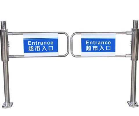 Καλή τιμή Δίπλα σπρώξιμο DC24V SUS304 Πύλες εισόδου σε σούπερ μάρκετ σε απευθείας σύνδεση