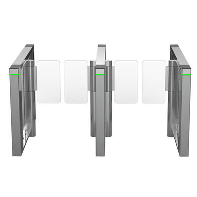 Καλή τιμή Περιστρεφόμενη πόρτα ασφαλείας με πρόσβαση μέσω κάρτας MF SUS304 Slim Swing Barrier Turnstile σε απευθείας σύνδεση