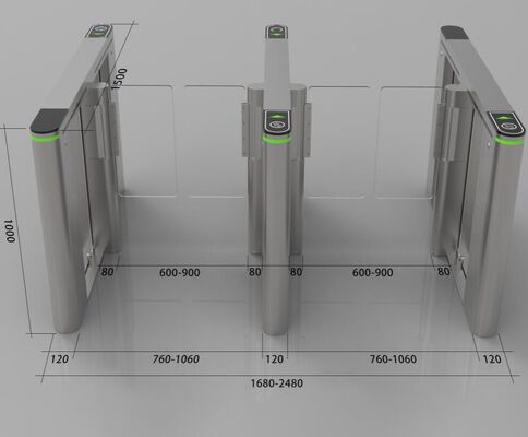 Καλή τιμή SUS 304 RFID Access Fastlane Speed Gate Turnstile With Servo Motor σε απευθείας σύνδεση